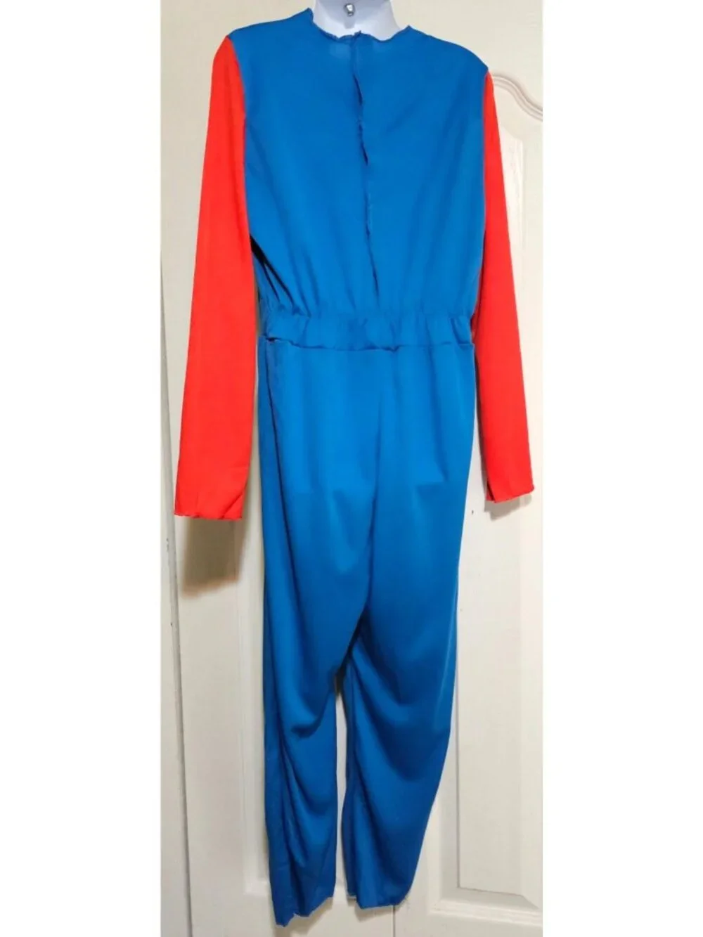 Super Mario Costume Kids 7-8 Hat Mustache Halloween Nintendo Disguise Boys Games